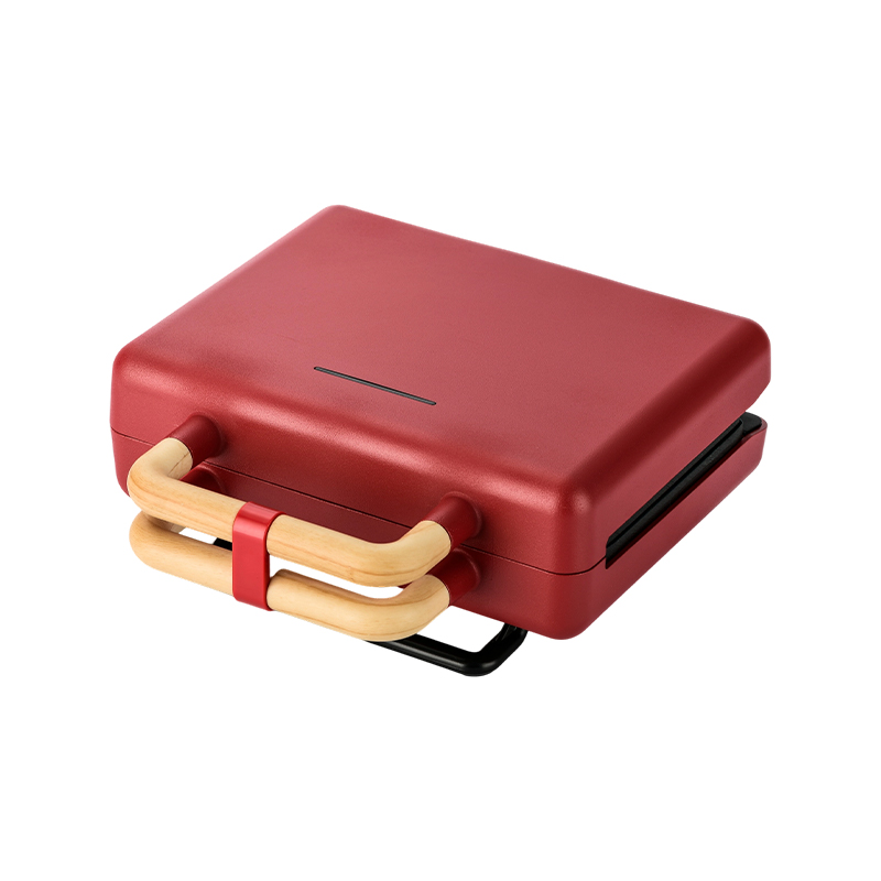 BJX-S003 800W প্রতিস্থাপনযোগ্য 2-স্লাইস স্যান্ডউইচ গ্রিলার 