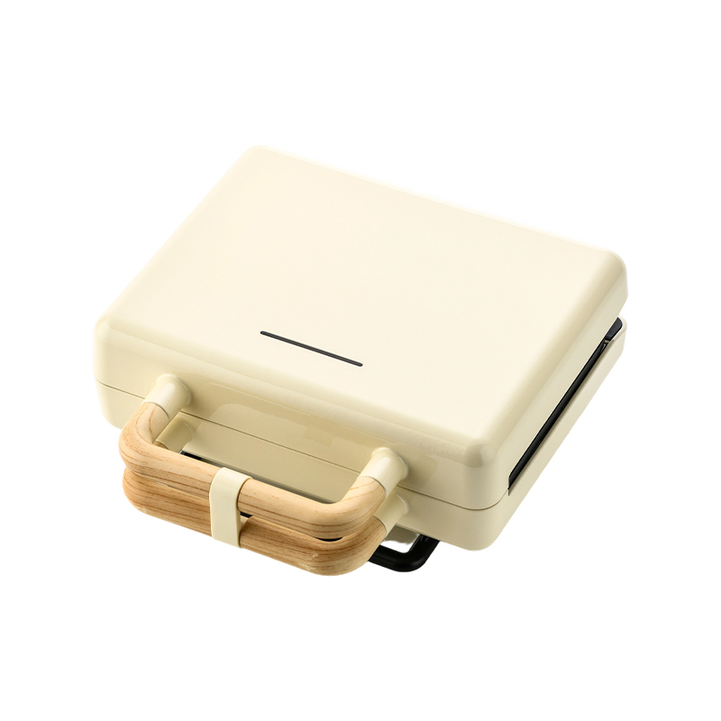 BJX-S003 800W প্রতিস্থাপনযোগ্য 2-স্লাইস স্যান্ডউইচ গ্রিলার 