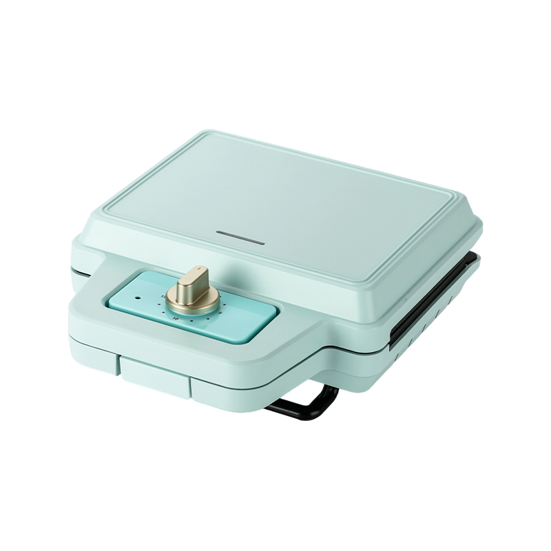 BJX-S008 800W 2-স্লাইস অপসারণযোগ্য প্লেট স্যান্ডউইচ ওয়াফেল মেকার