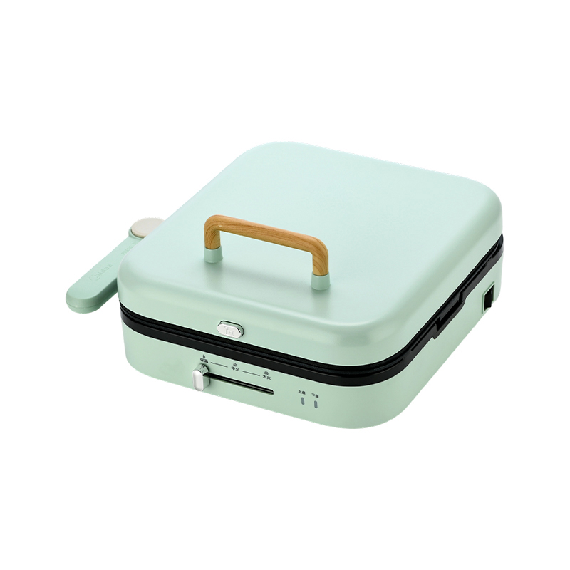 BJX-S022 28x28cm 180° খোলা এবং বন্ধ করার তাপমাত্রা নিয়ন্ত্রণ অপসারণযোগ্য প্লেট বড় গ্রিল